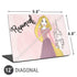 Disney Princess Rapunzel Art Universal Laptop 12in (9.8 x 6.8in) Skin